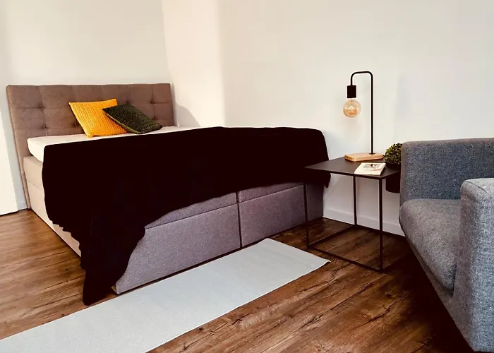 公寓 Modernes 3 City-apartment In Naehe Autostadt, Parkplatz Und Wlan - Citystay Beetle *